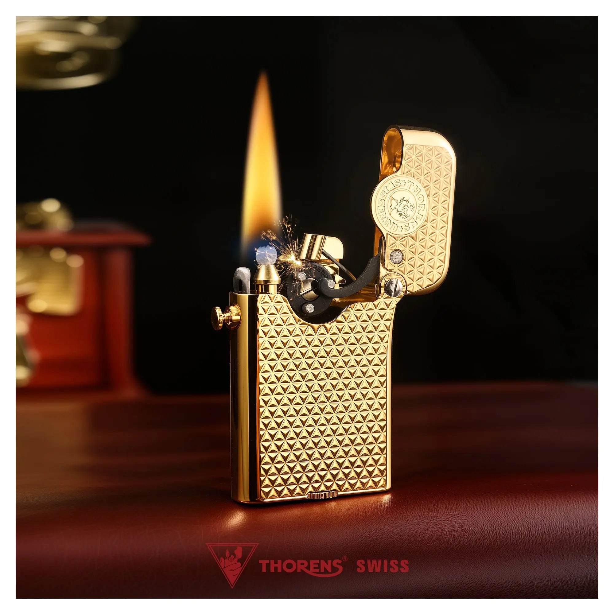 (NEW)Gen 3 - Single Claw - Diamond Grid - Gold THORENS