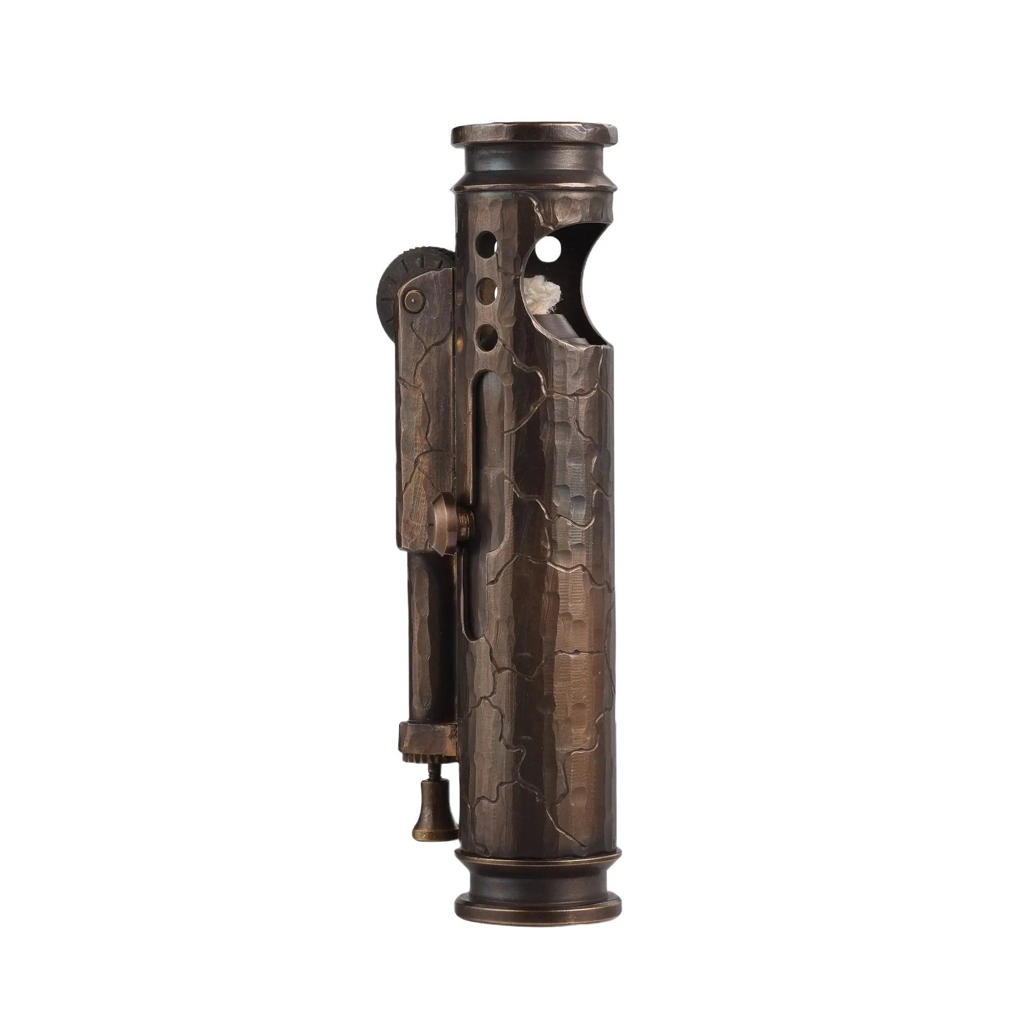 Trench Lighter - Battle Soul - Hand Carved Cracks THORENS