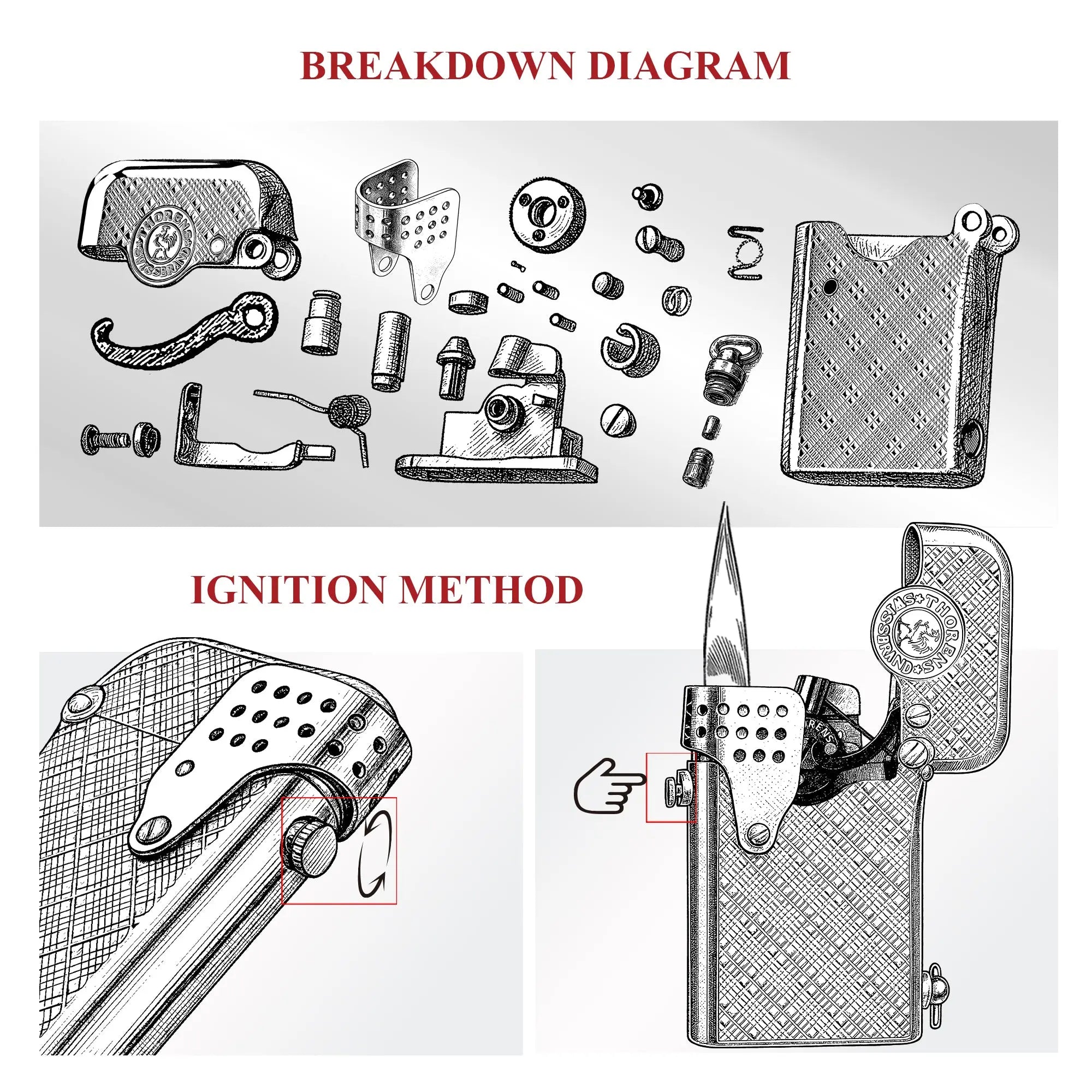 (NEW)Gen 5 - Single Claw - STORM - Starry Mesh THORENS