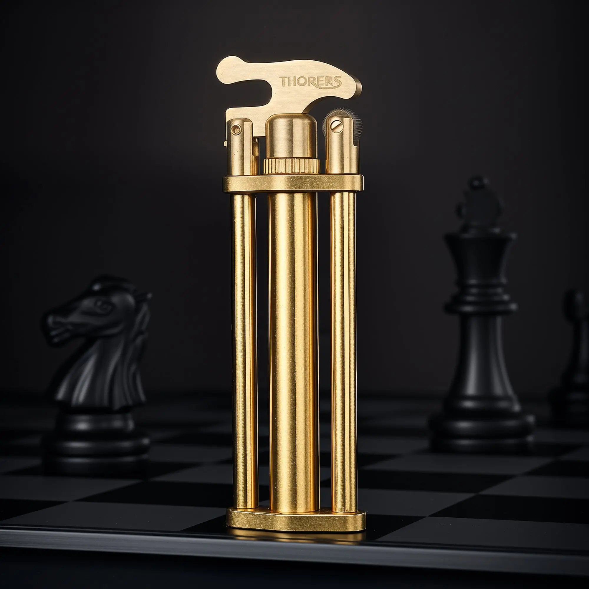 Three-Section Stick Lighter - Brass Finish THORENS
