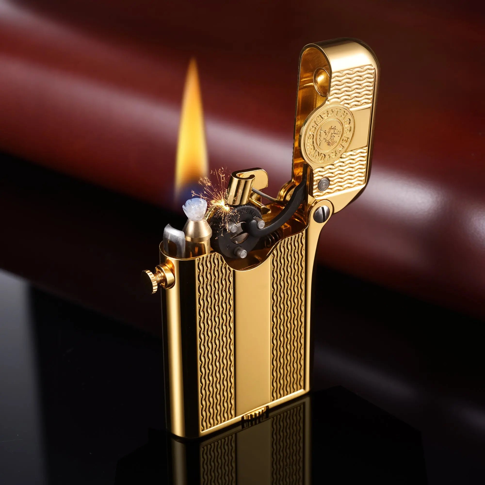 (New)Gen 3 - Single Claw - Spaced Water Ripple - Gold THORENS