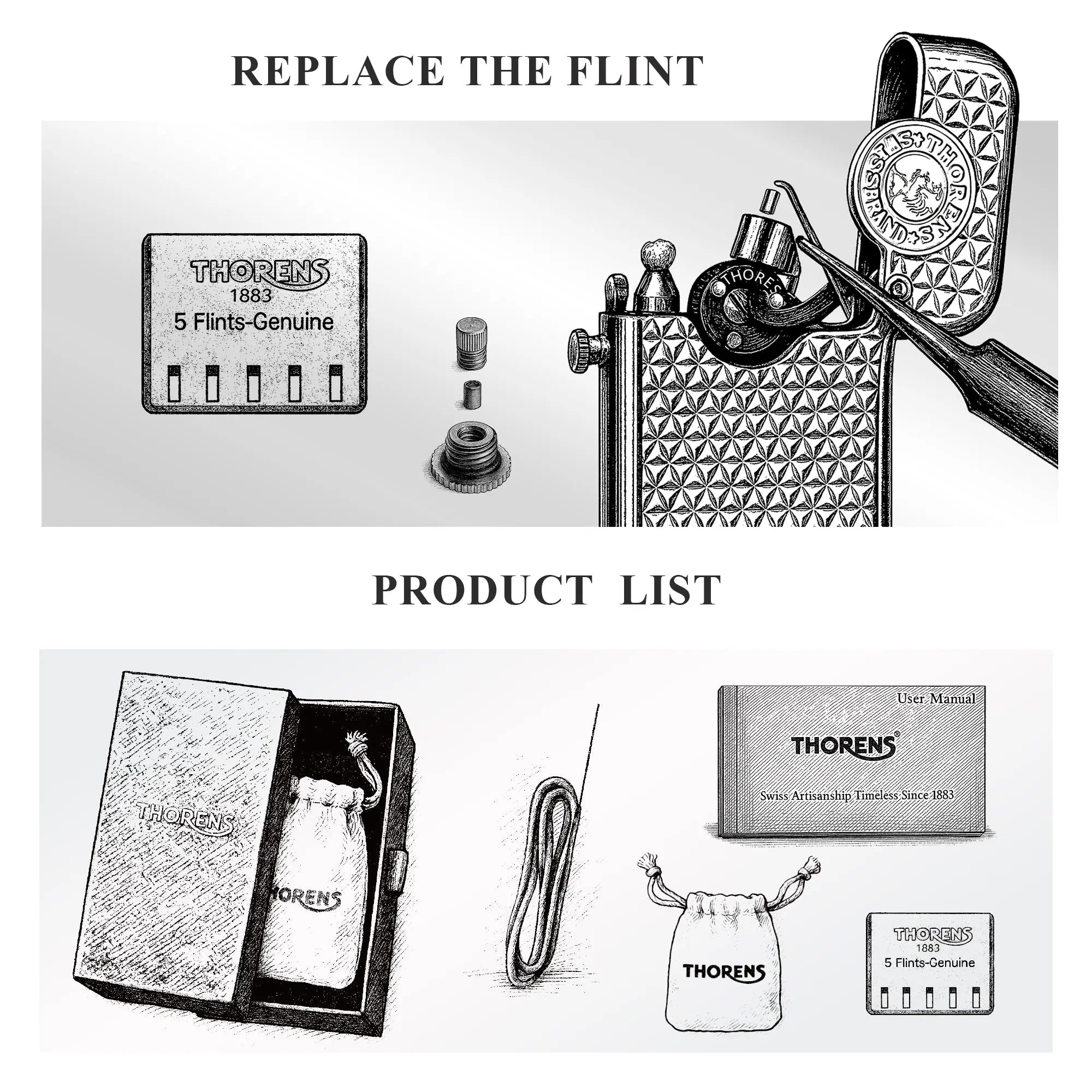 (NEW)Gen 3 - Single Claw - Diamond Grid - Silver THORENS