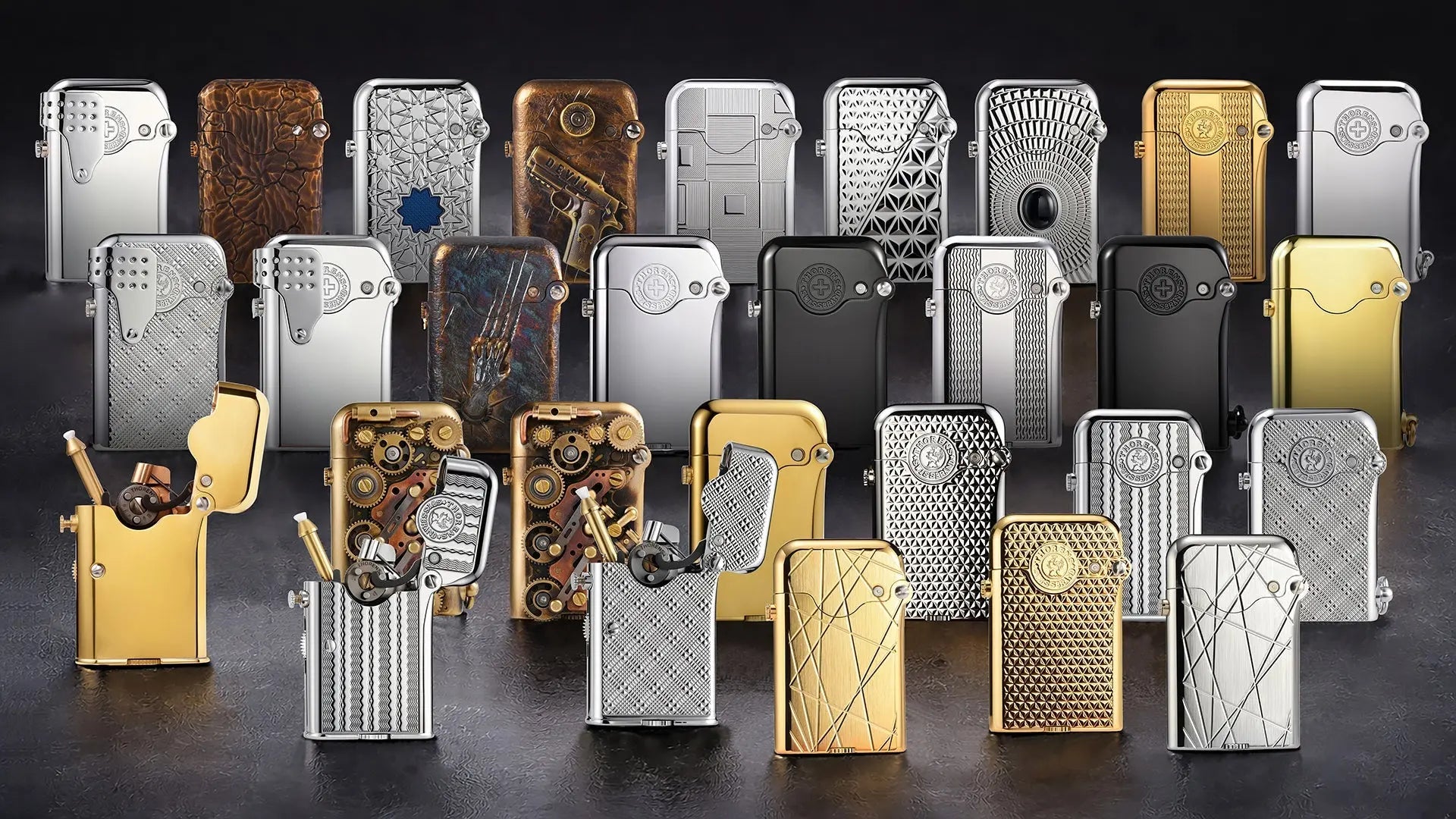 Single-Claw Series: The Mechanical Origin of THORENS Automatic Fluid Lighters THORENS-USA