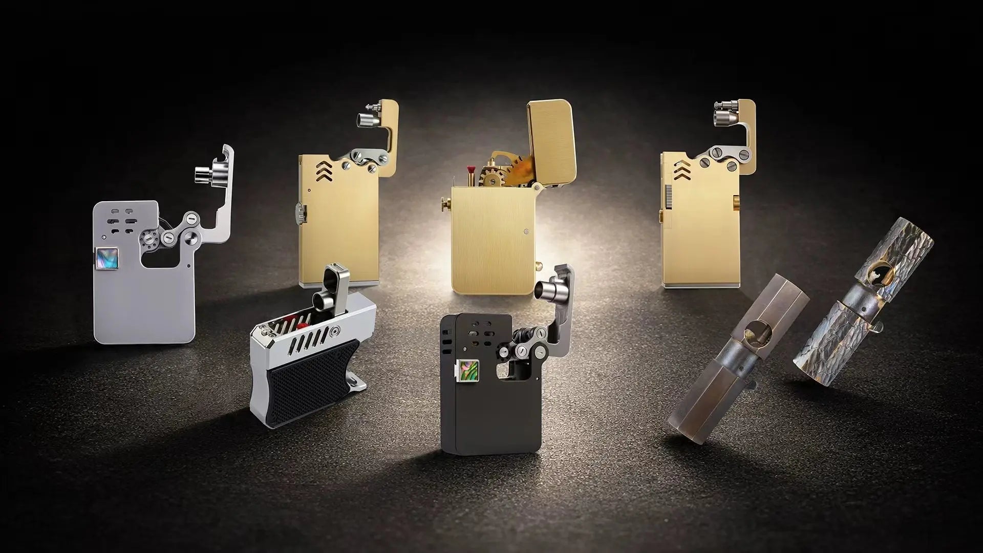 Ejection Series — Active mechanical ejection integrated into precision fluid lighter design.