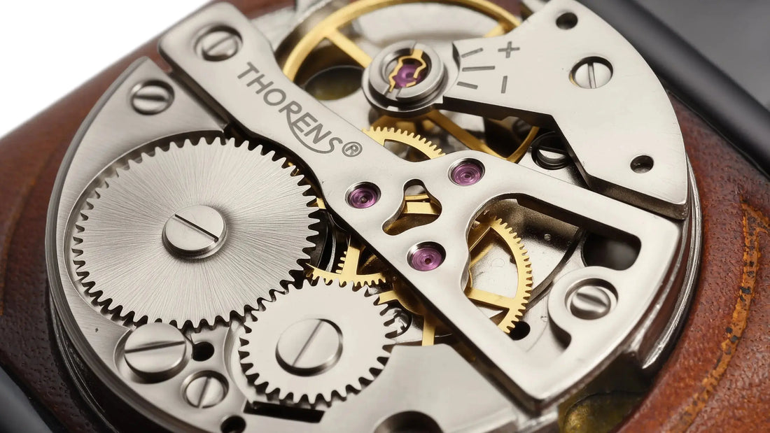Decorative mechanical-style dial detail on a leather-wrapped refillable fluid lighter