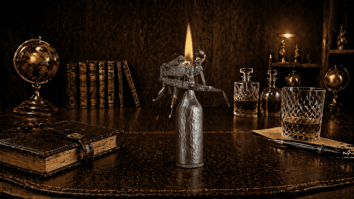 Antique Collectibles for Men: Why a THORENS Lighter Belongs on the Desk