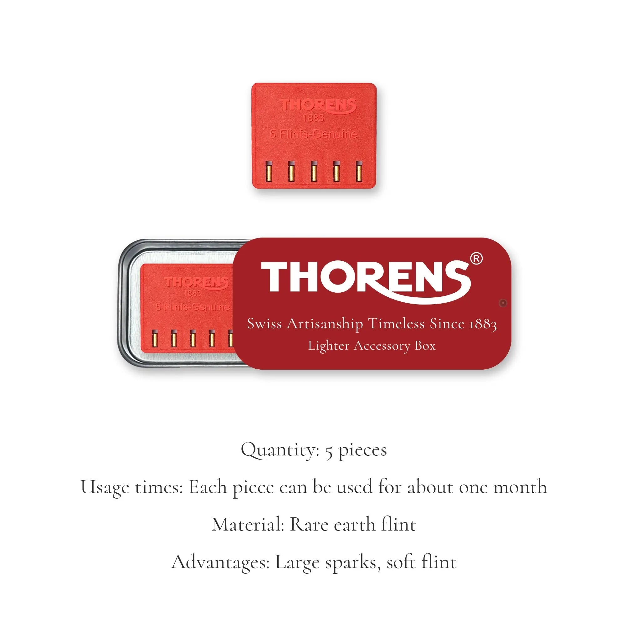 Buy One Get One Free - THORENS Lighter Accessories - Flint THORENS