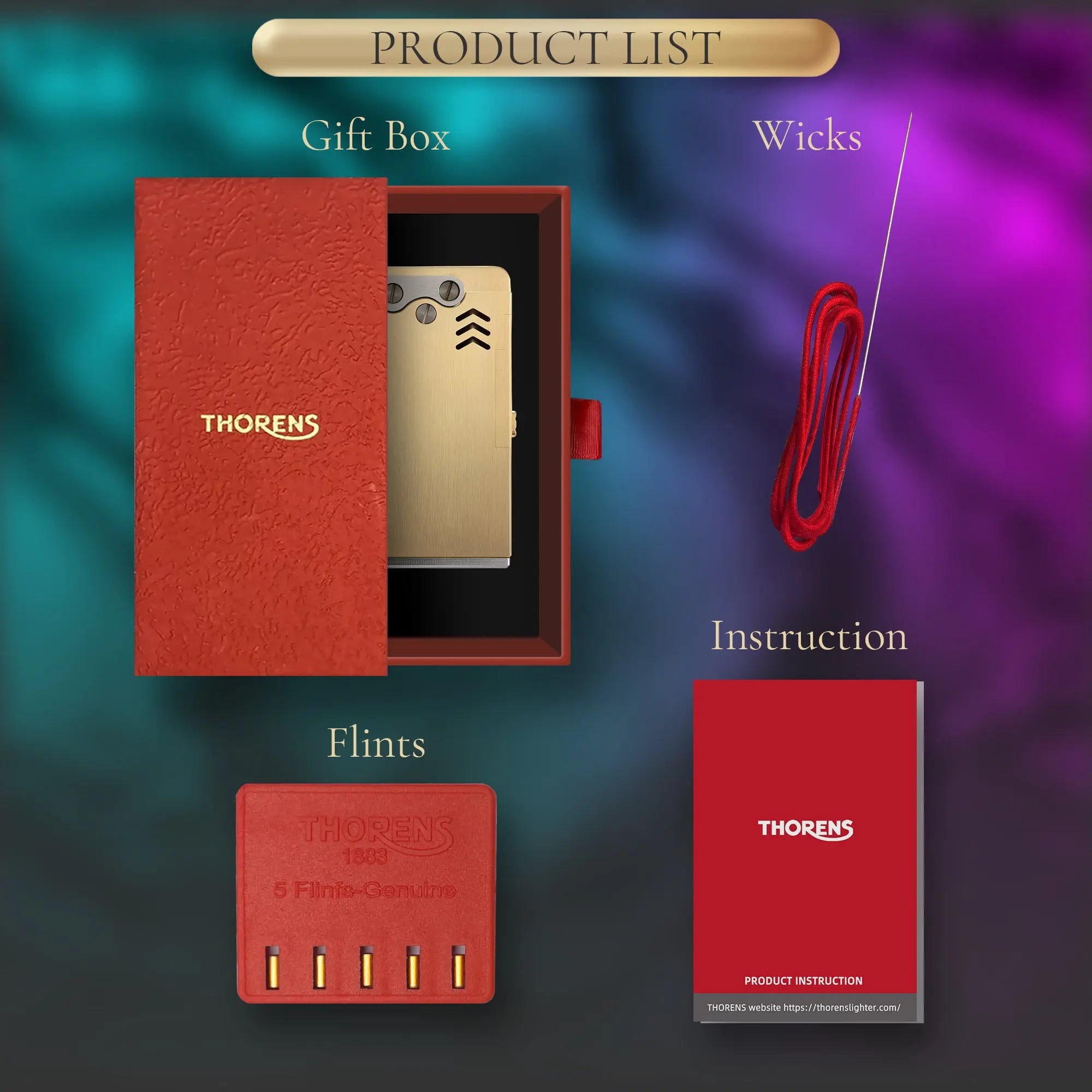 Ejection Lighter - Copper Color THORENS