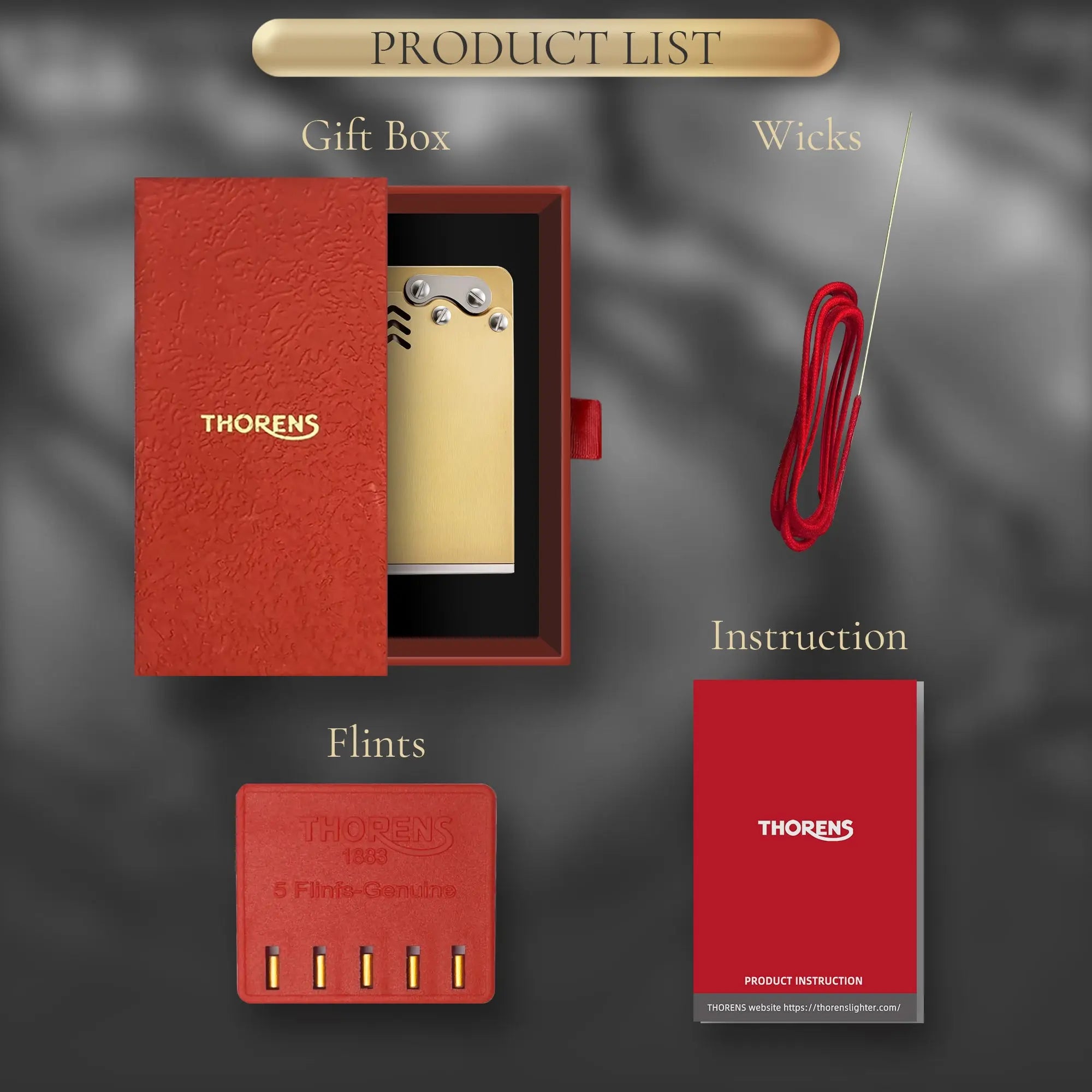 Thin - Ejection Lighter THORENS