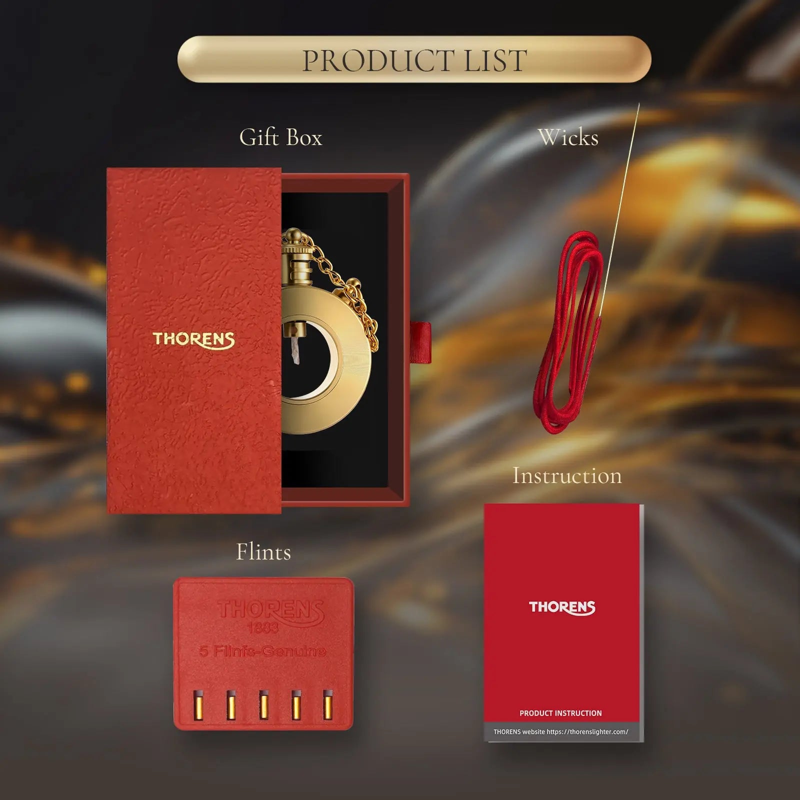 Trench Lighter - Seahorse THORENS