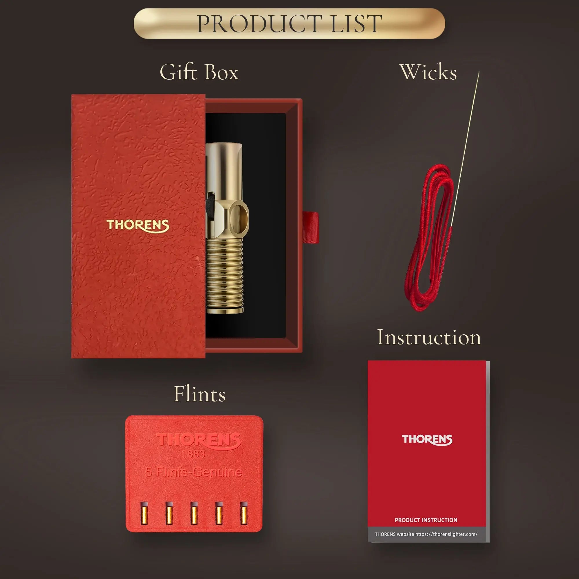 Trench Lighter - Big Screw THORENS