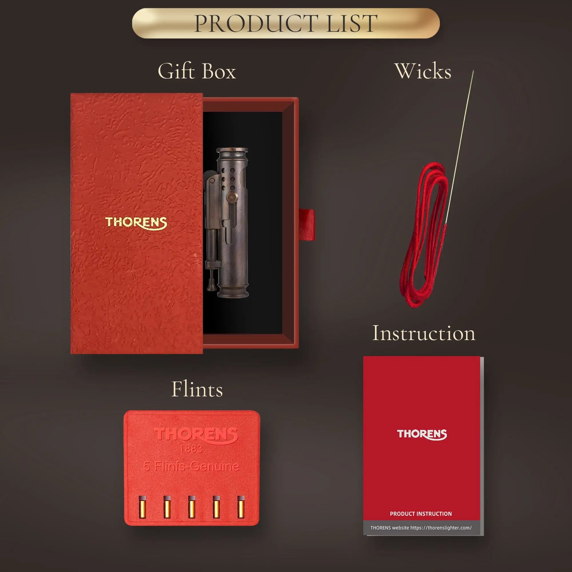 2025 New Products｜ Trench Lighter - Battle Soul - Glossy THORENS