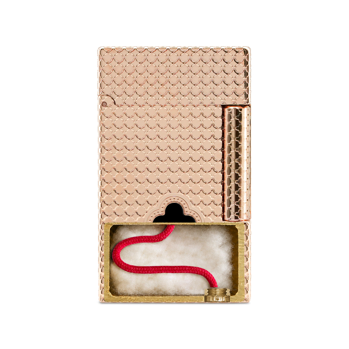 Clover Monogram Rose Gold  - Onyx Clover