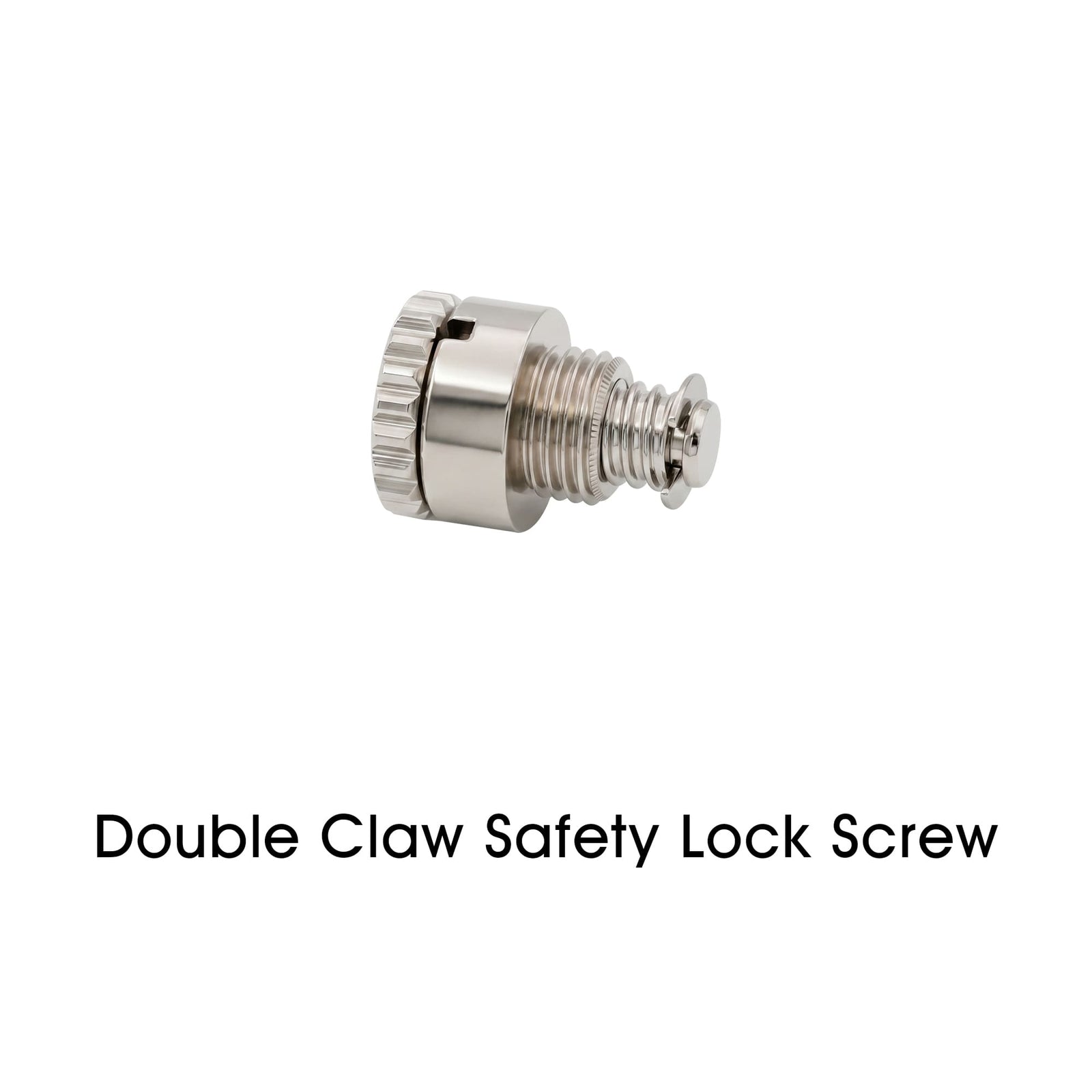THORENS Double Claw Lighter Replacement Parts precision-engineered safety lock screw with a knurled head and tactile spring mechanism.