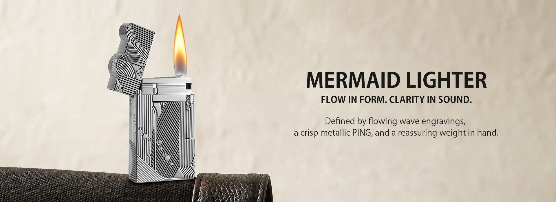 Crisp Sound - Mermaid Lighter - Silver