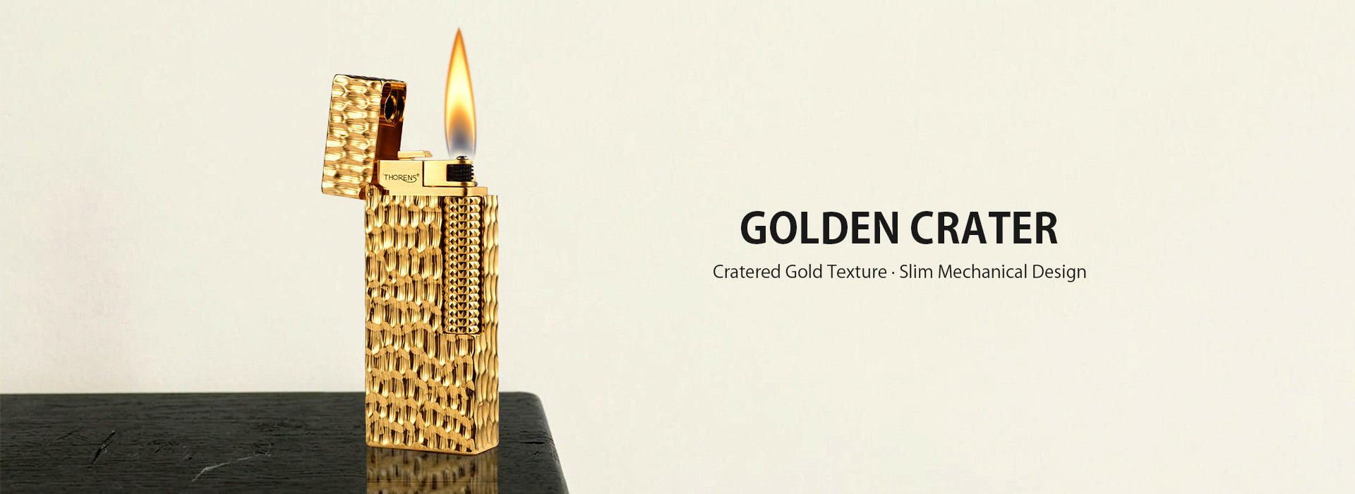 Encendedor estrecho - Cráter dorado