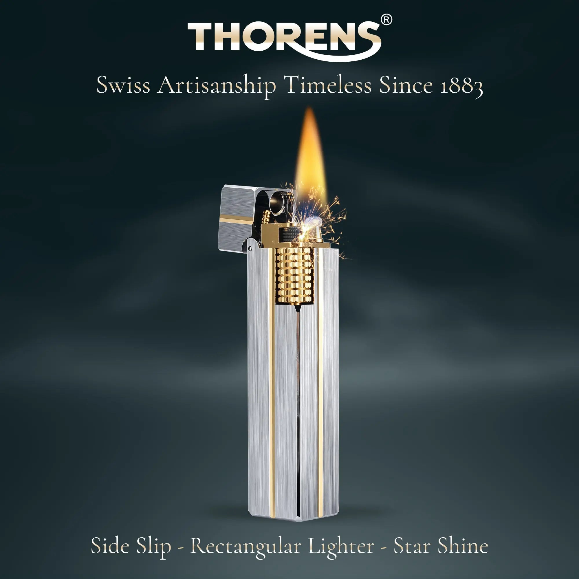 Side Slip - Rectangular Lighter –  Star Shine THORENS