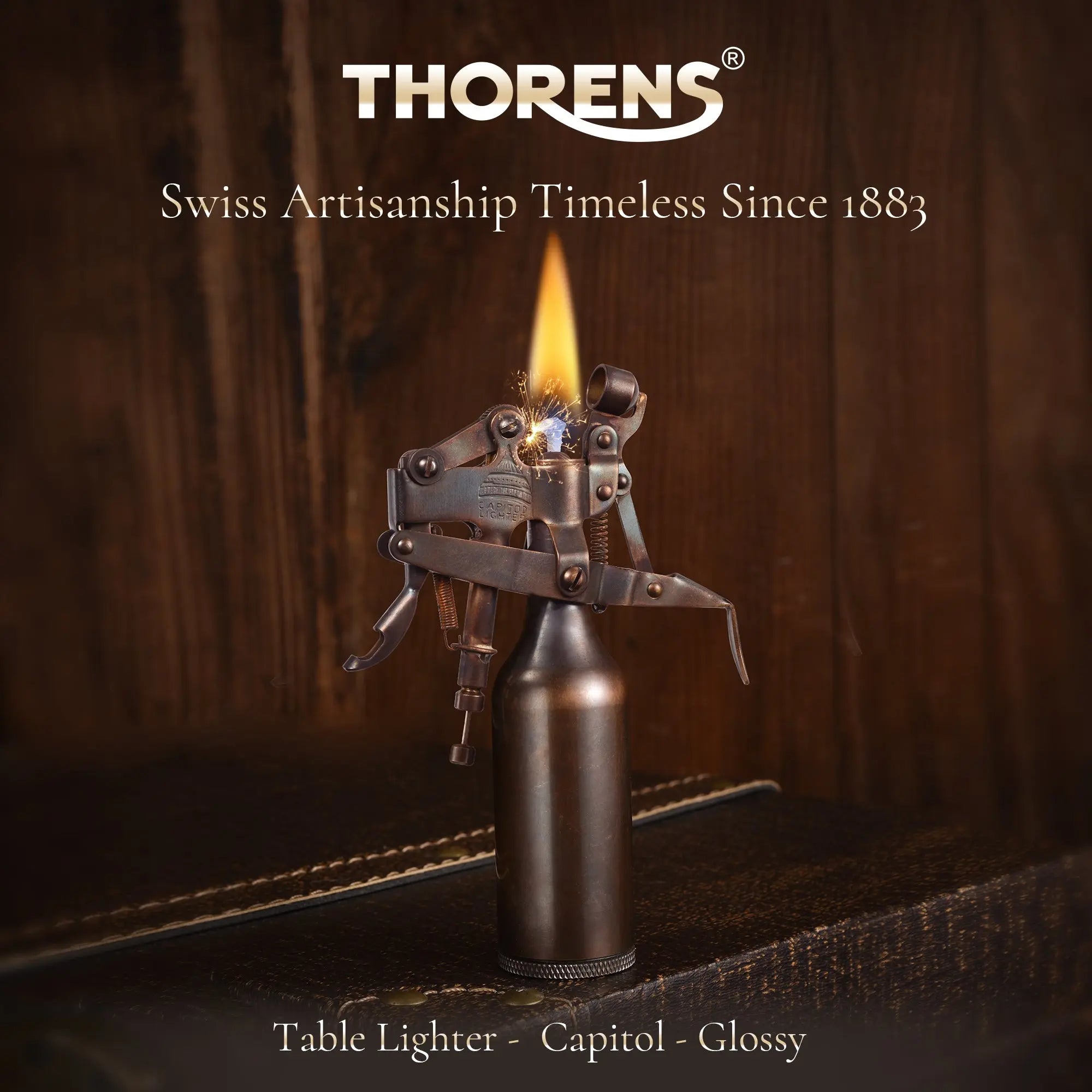 2025 New Products｜ Trench Lighter - Capitol - Glossy THORENS