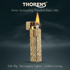 Side Slip - Rectangular Lighter - Golden Etch THORENS