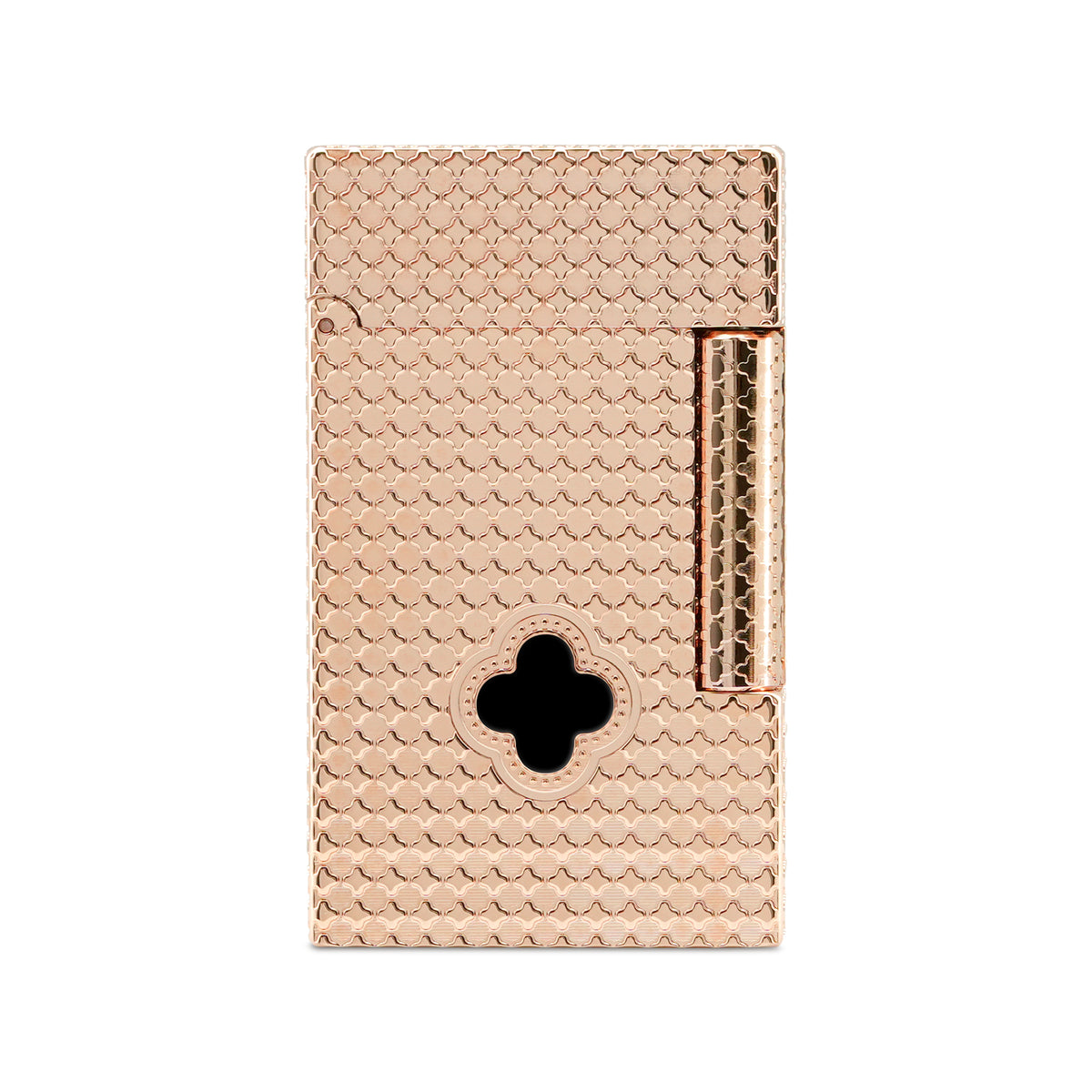 Clover Monogram Rose Gold  - Onyx Clover