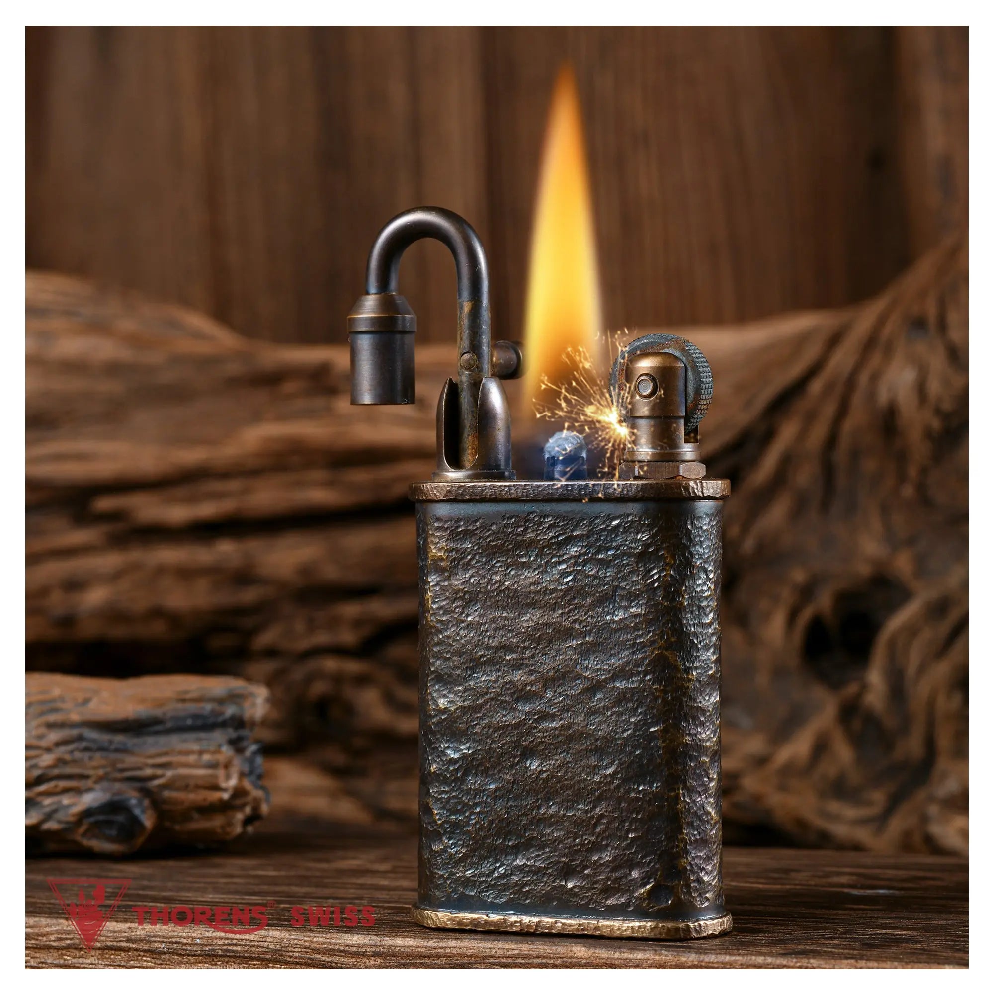 2025 New Products｜Lockflame - Hand-carved Meteorite Crater THORENS