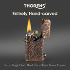 2025 New Products｜Gen 1 - Single Claw - Hand-Carved Earth Fissure Texture THORENS