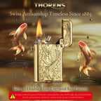 Gen 4 - Double Claw - Engraved Koi Pattern THORENS
