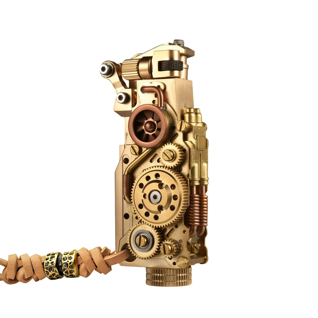 Steampunk – Mechanical Grip - Grand Gear - Brass Finish  