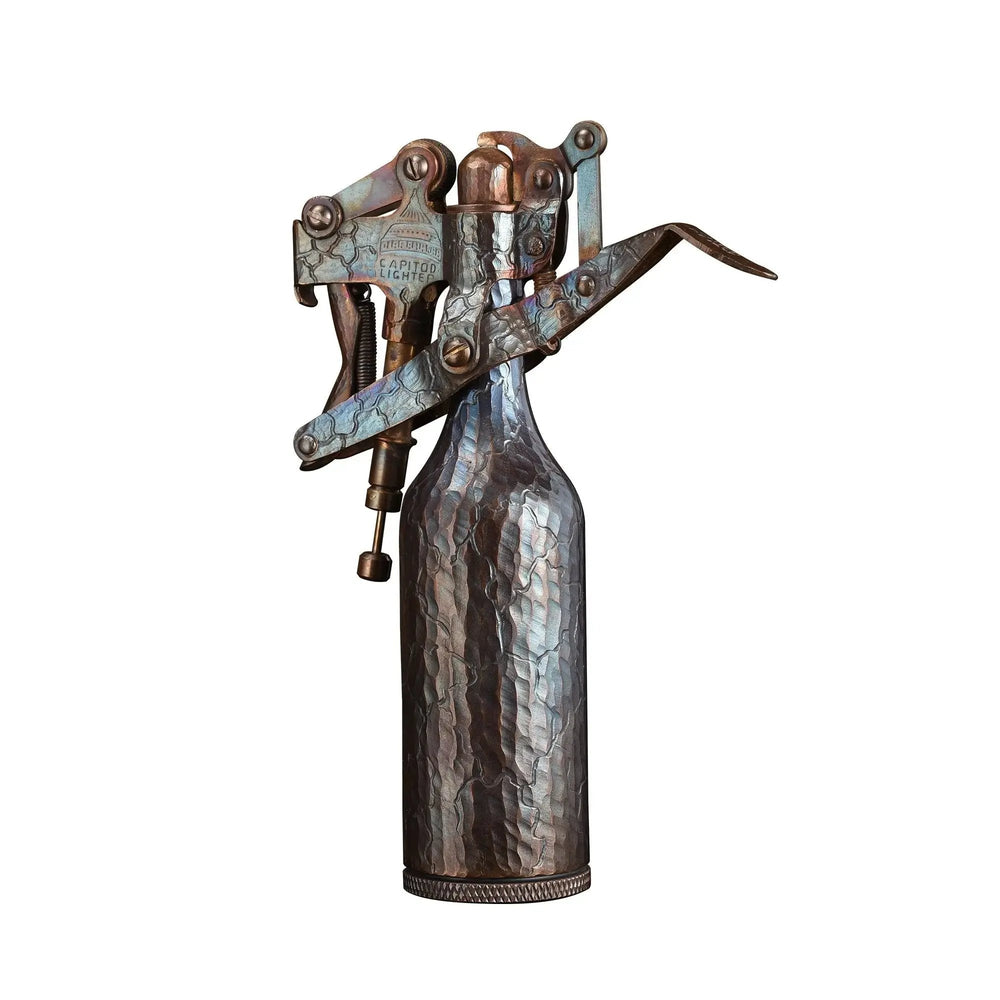 Table Lighter - Capitol - Hand Carved Cracks THORENS