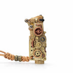 Steampunk – Mechanical Grip - Fine Gear - Brass Finish  