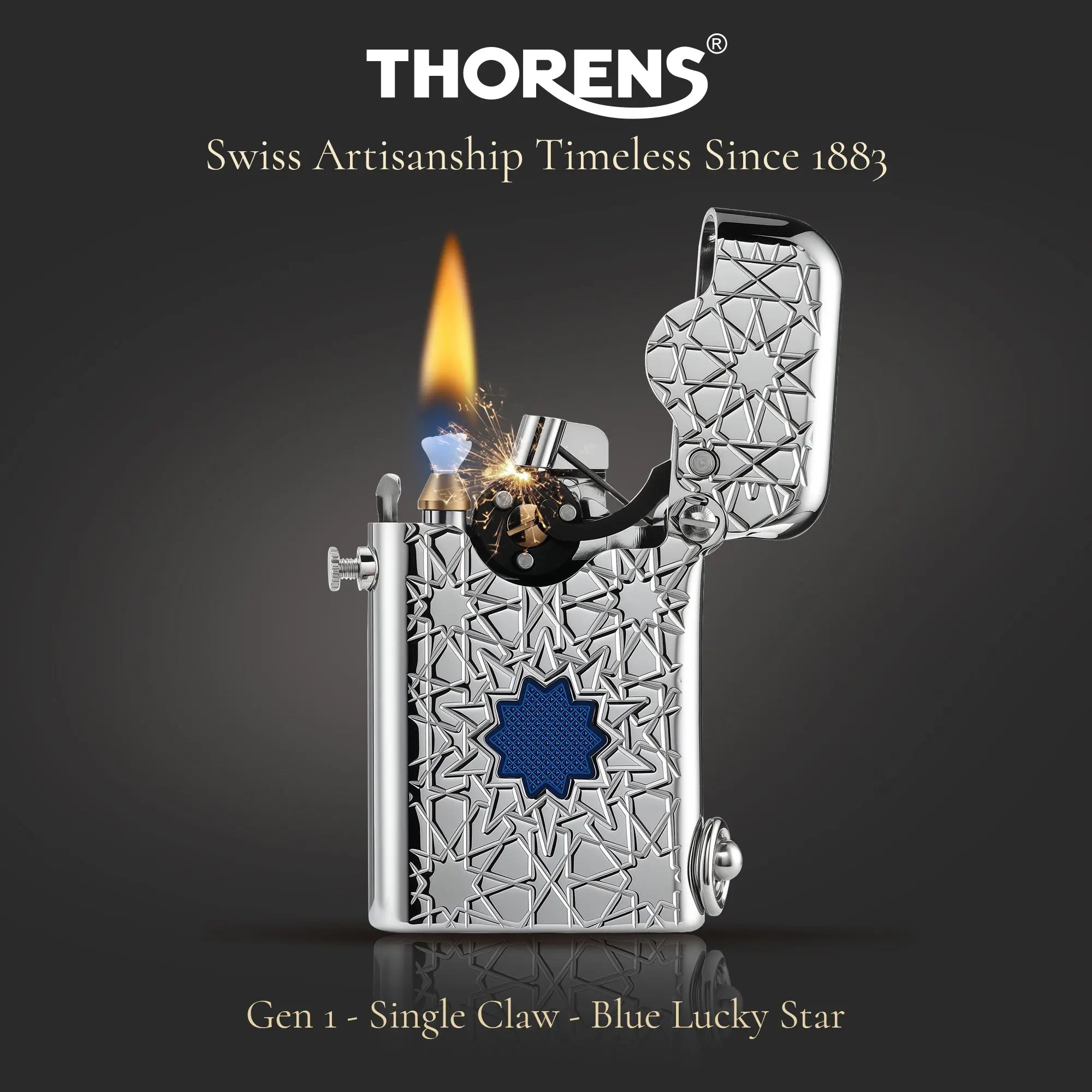 Single CLAW classic lighter Brass Lighter Thorens Lighter Metal Lighter Famous Lighter Cigar Lighter Vintage Lighter elite lighter refillable lighter reusable lighter windproof lighter