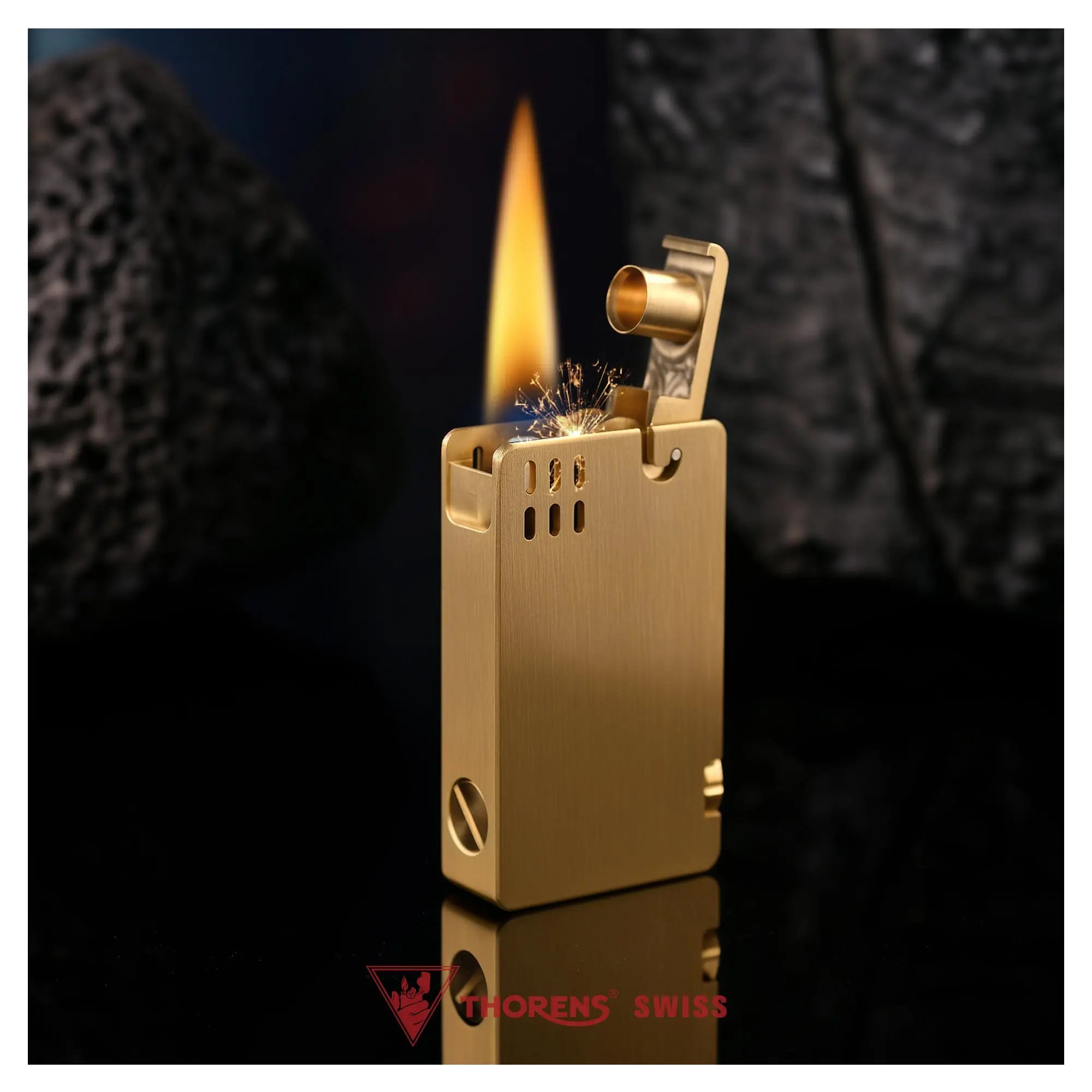 ASPREY Lighter - Glossy -  Copper Color THORENS
