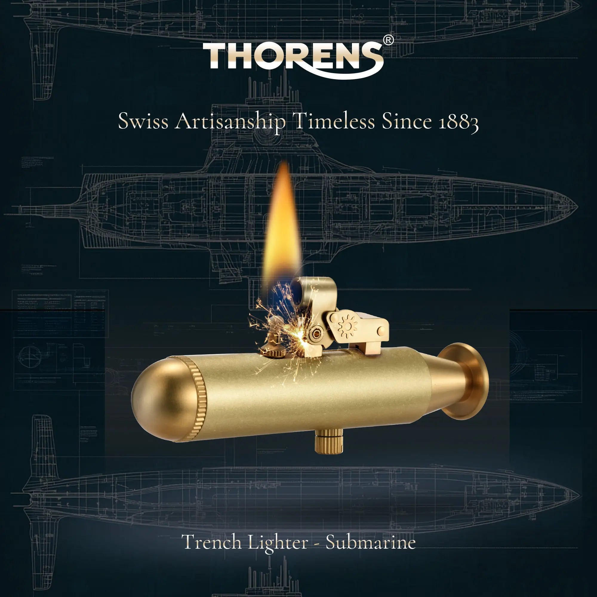 Trench Lighter - Submarine THORENS