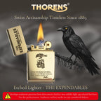 Etched Lighter - THE EXPENDABLES - Copper Color THORENS