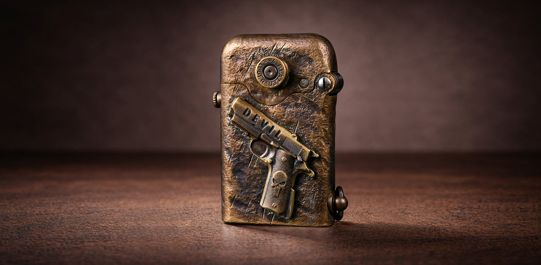 Gen 1 - Single Claw - Battle Mark — Hand-Carved Gun