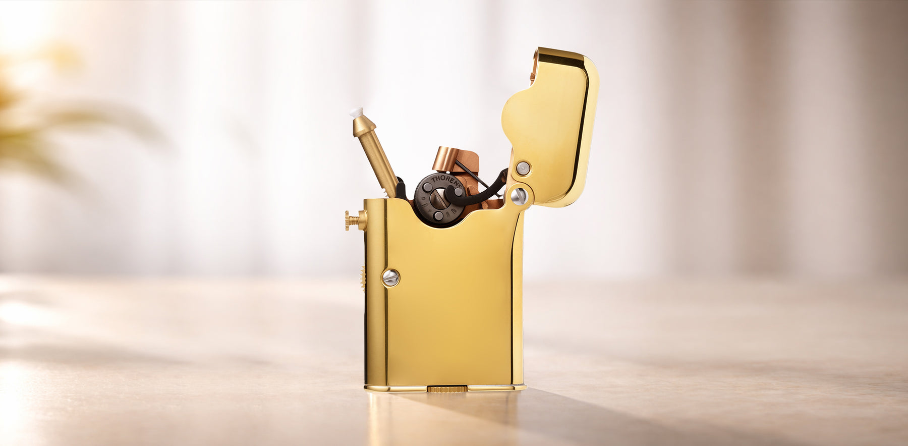 第7世代 - シングルクロー - TELEFLAM - 光沢あり - 真鍮仕上げ