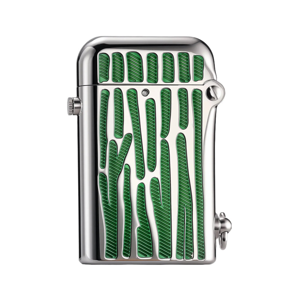 Gen 2 - Double Claw - Green Stripes - Silver THORENS