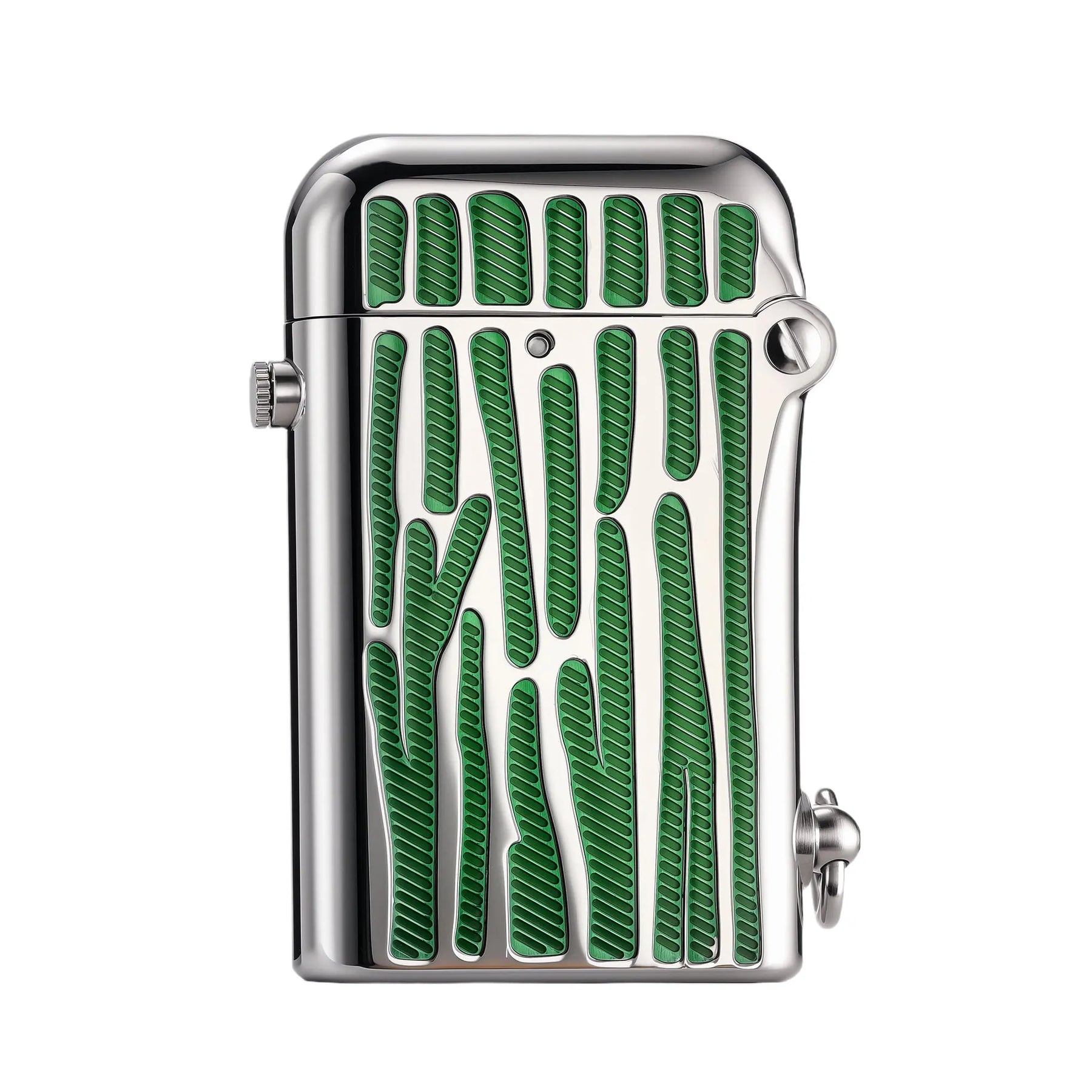 Gen 2 - Double Claw - Green Stripes - Silver