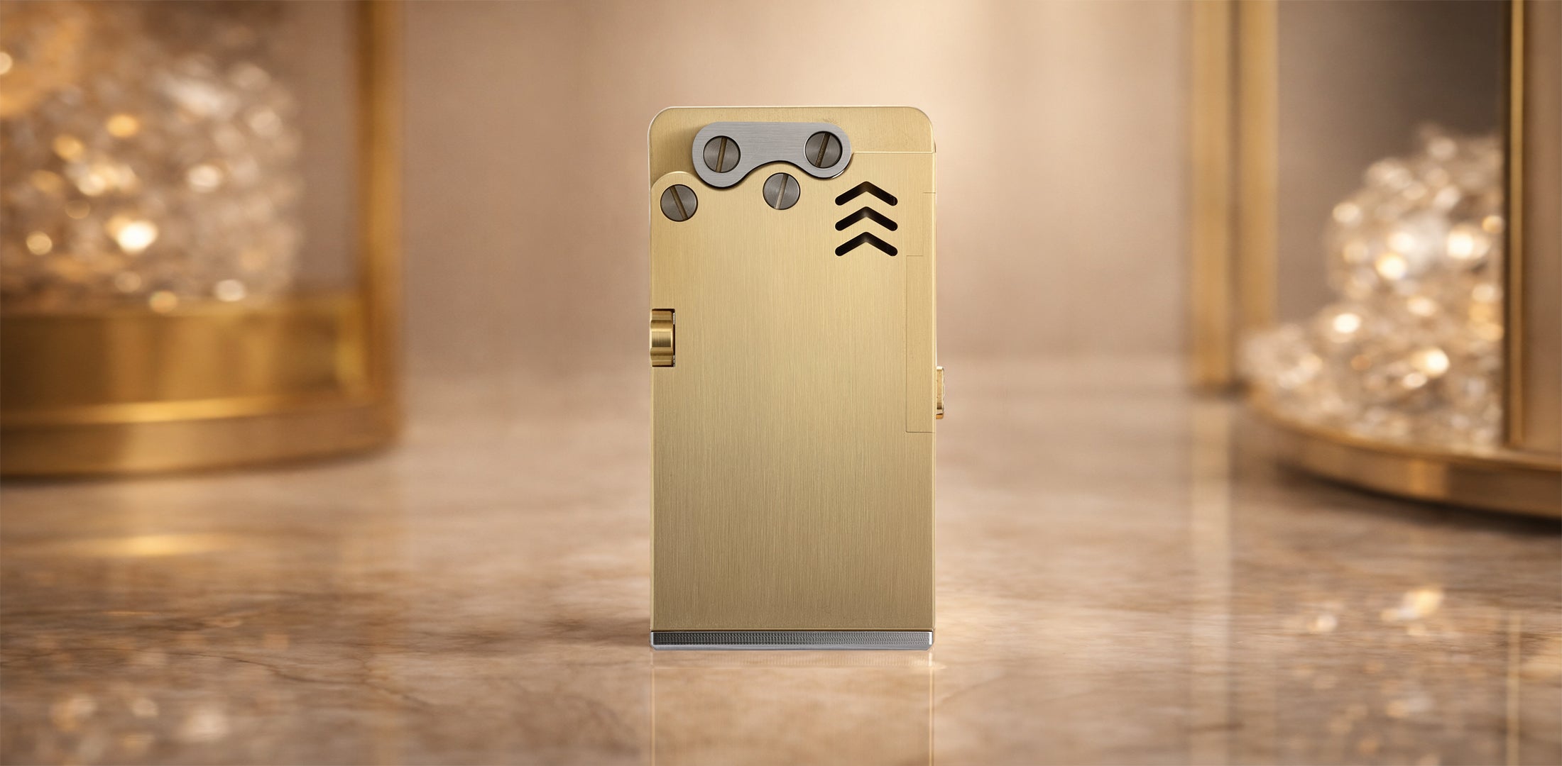 Ejection Lighter - Brass Finish