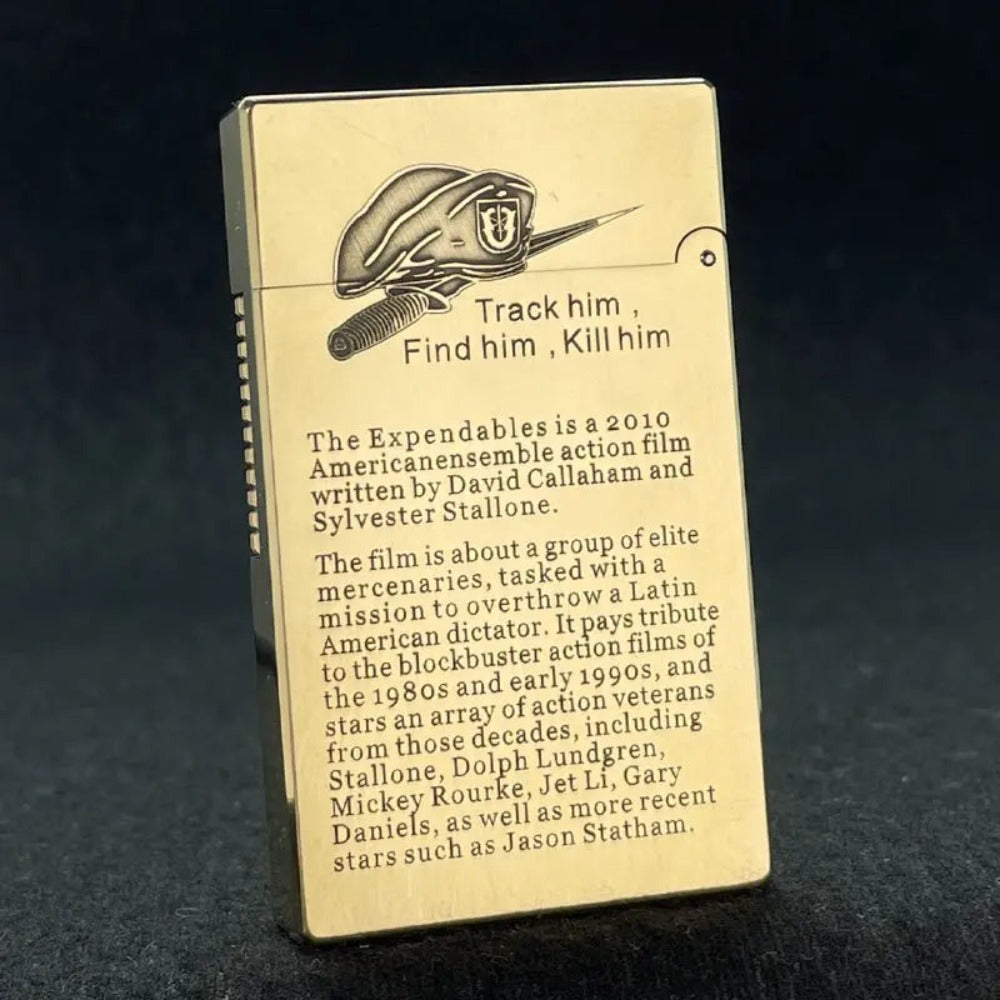 The back of a lighter