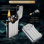 Gen 1 - Single Claw - Water Ripple - Silver THORENS