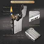 Single CLAW TELEFLAW lighter pipe lighter Brass Lighter Thorens Lighter Metal Lighter Famous Lighter Cigar Lighter Vintage Lighter elite lighter classic lighter refillable lighter reusable lighter