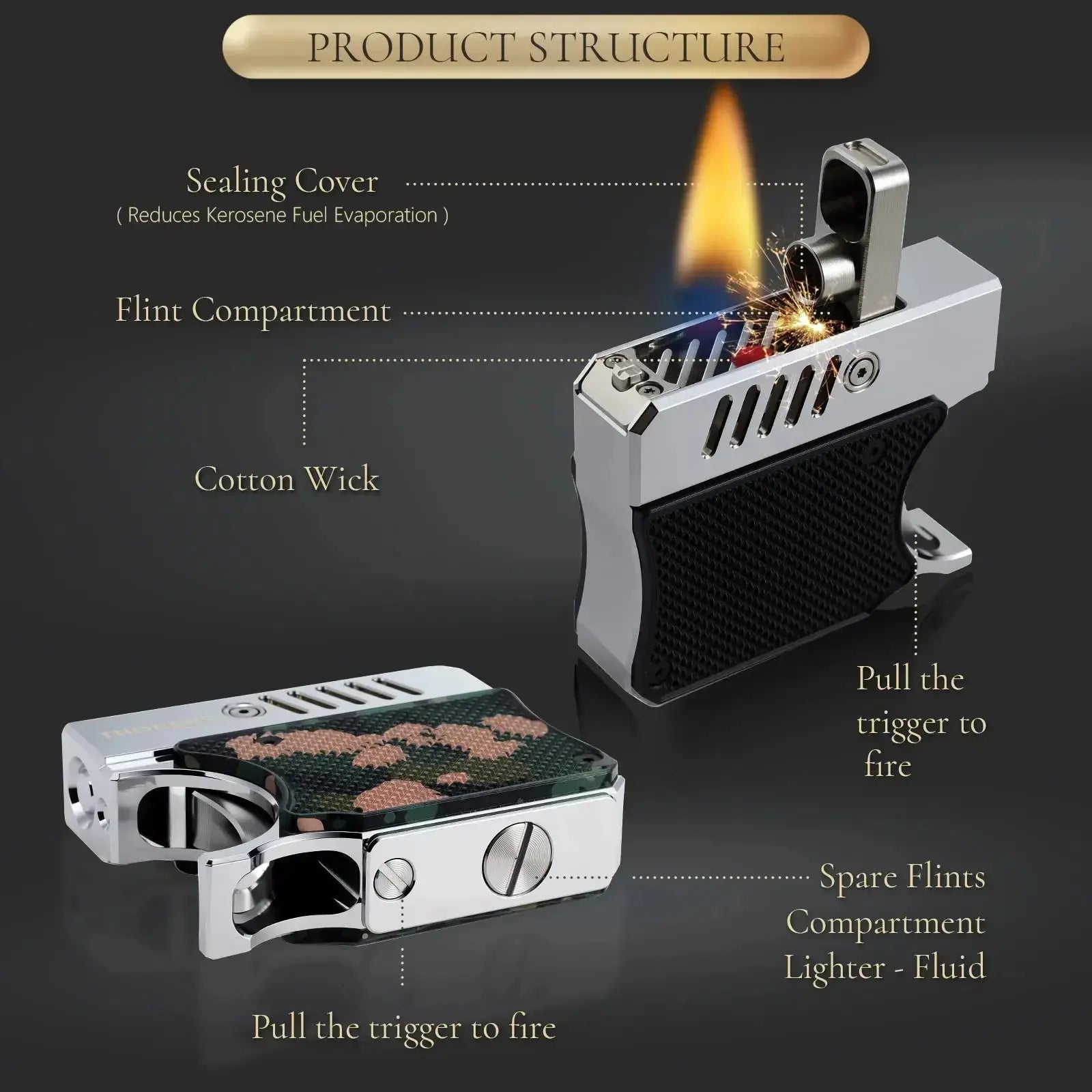 thorens lighter cigar lighter gun lighter metal lighter brass lighter cool lighter lighter gift kerosene lighter classic lighter refillable lighter reusable lighter