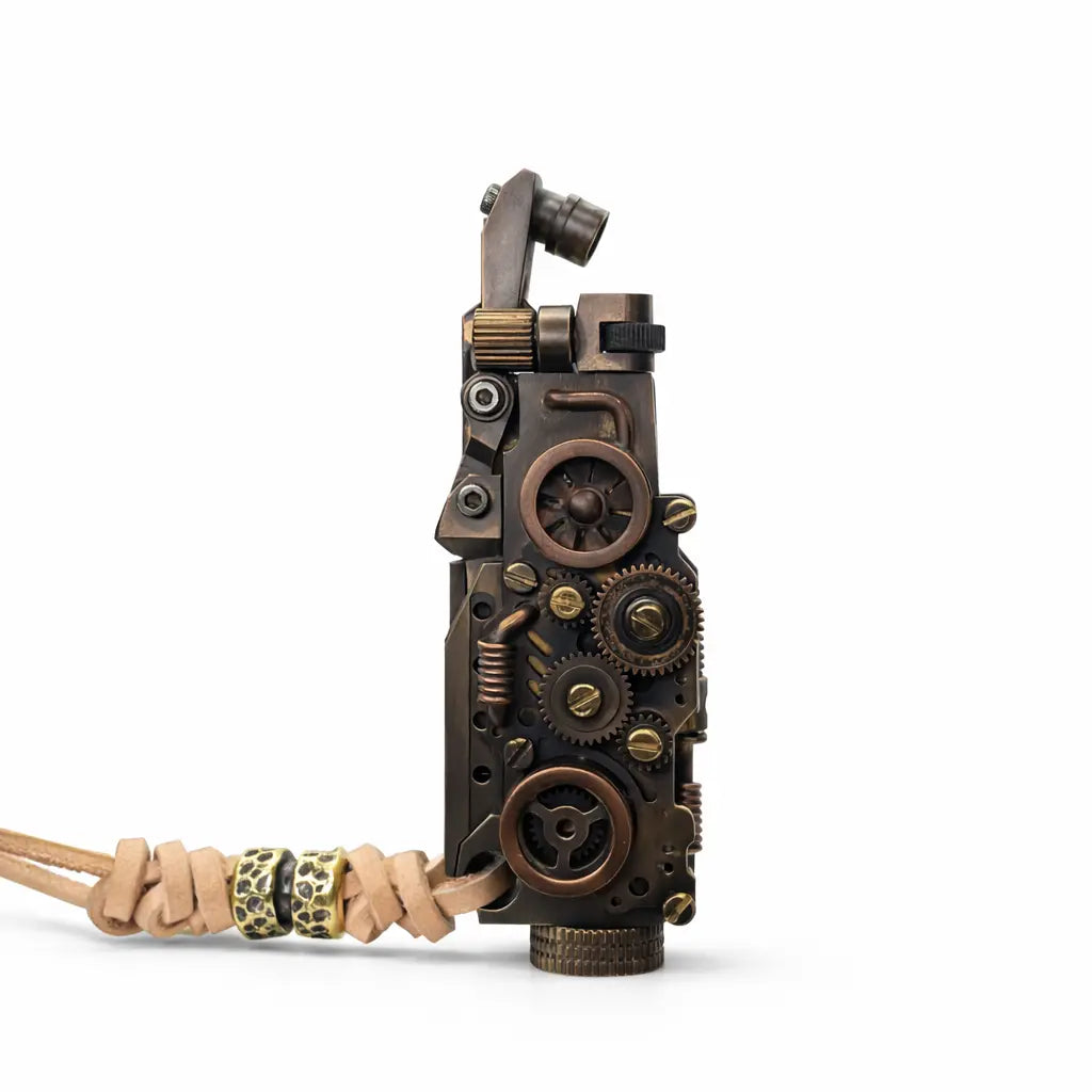 Steampunk – Mechanical Grip - Fine Gear - Antique Bronze  