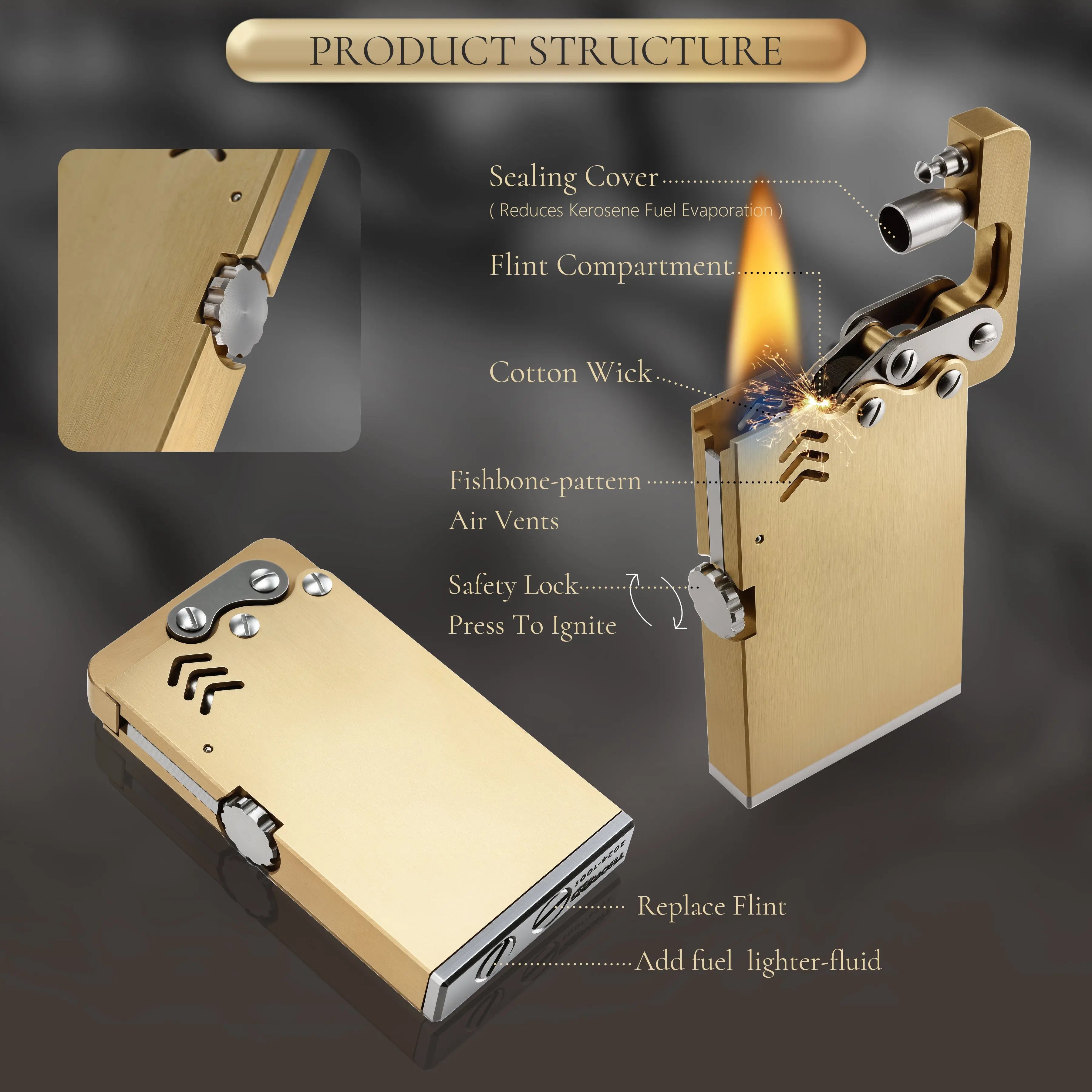 Thin - Ejection Lighter THORENS