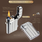 double CLAW storm windproof lighter classic lighter Brass Lighter Thorens Lighter Metal Lighter Famous Lighter Cigar Lighter Vintage Lighter elite lighter refillable lighter reusable lighter