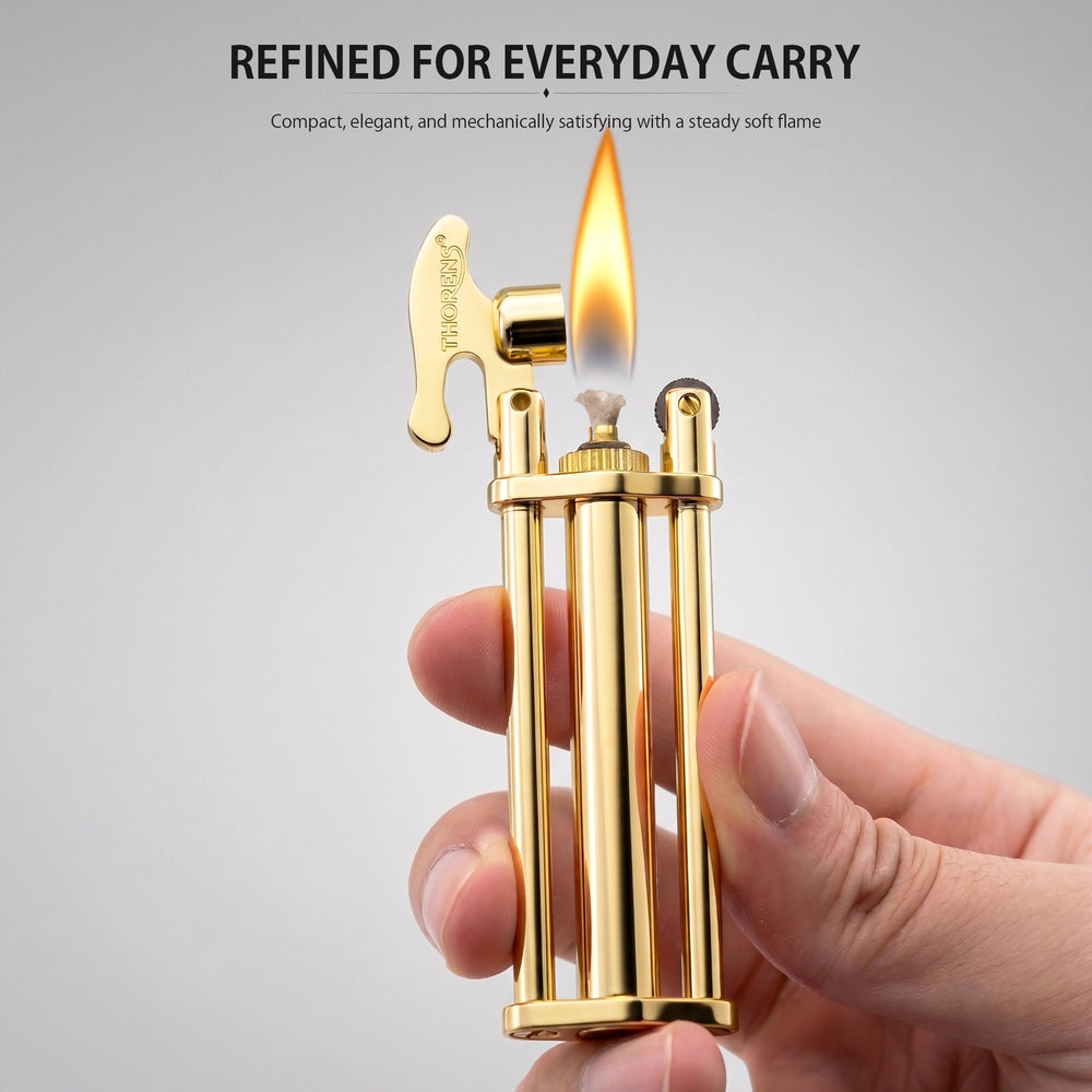 Three-Section Stick Lighter - Gold