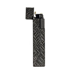 Side Slip - Rectangular Lighter - Black Carving THORENS