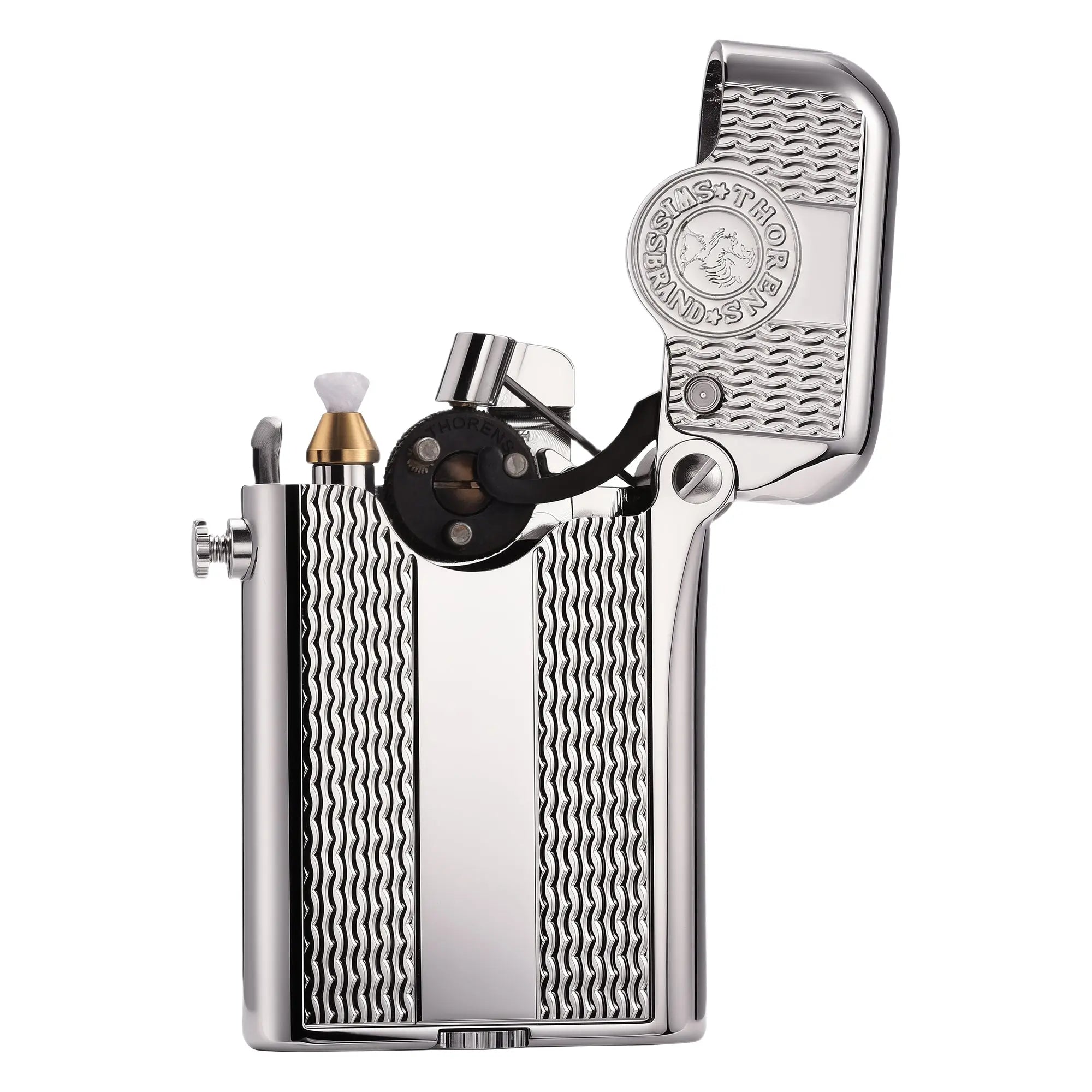 （New）Gen 3 - Single Claw - Spaced Water Ripple - Silver THORENS