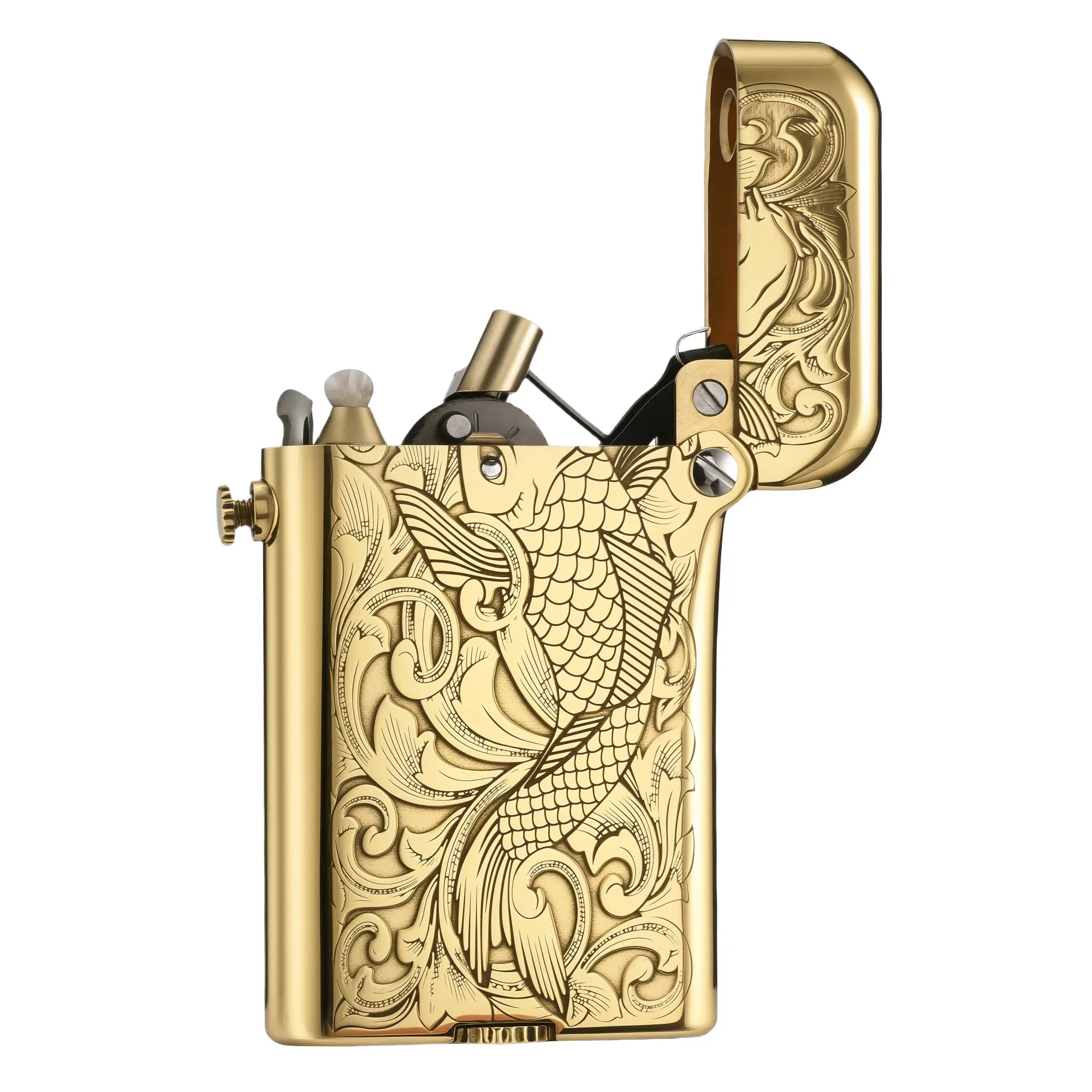 Gen 4 - Double Claw - Engraved Koi Pattern THORENS